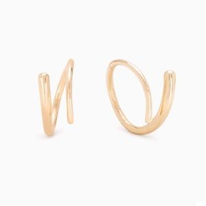 Mejuri Spiral Earrings